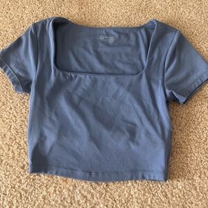 OFFLINE By Aerie Real Me Square Neck T-Shirt